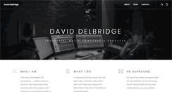 Desktop Screenshot of daviddelbridge.com