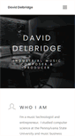 Mobile Screenshot of daviddelbridge.com